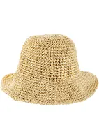 Stroh Bucket Hat, bonprix