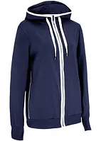 Veste sweat extensible en coton, bonprix