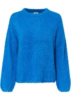 Pullover aus flauschigem Federgarn, bonprix