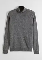 Feinstrick Rollkragenpullover mit Good Cashmere Standard®-Anteil, bonprix