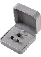 Kette,Ohrstecker veredelt mit Zirkonia, bonprix