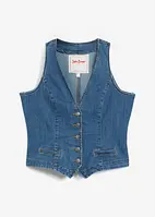 Gilet sans manches en jean, bonprix