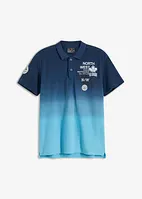 Poloshirt mit Farbverlauf, Kurzarm, bonprix