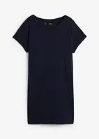 Boxy-Longshirt mit kurzen Ärmeln, bonprix