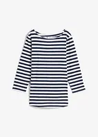 3/4 Shirt mit U-Boot-Ausschnitt, bonprix