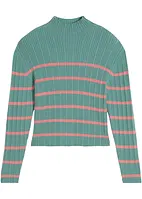 Mädchen Rippen-Strickpullover, bonprix