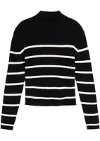 Mädchen Rippen-Strickpullover, bonprix