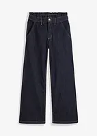 Wide Leg Jeans High Waist, Paperbag, bonprix