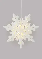 LED-Hängedeko Papier-Schneeflocke, bonprix