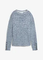 Pull en maille avec des boutons, bonprix