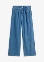 Wide-Leg-Jeans, Mid Waist, bonprix