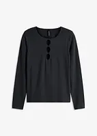 Langarmshirt mit Cut-Outs, bonprix