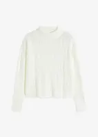 Boxy-Pullover mit Struktur, bonprix