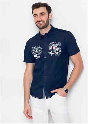 Chemises manches courtes pour hommes sur bonprix