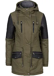 Parka à empiècements contrastants, bonprix