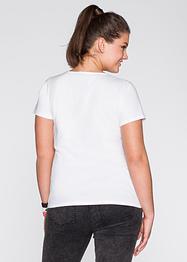 T-Shirt mit Druck, RAINBOW