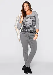 Slim-Fit-Jeans Mid Waist, Super Stretch, bonprix