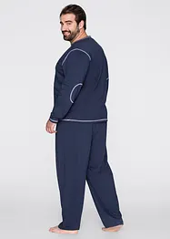Pyjama aus reiner Baumwolle mit langen Ärmeln., bonprix