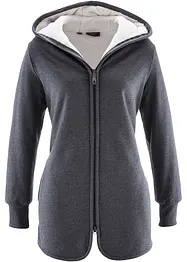 Sweatjacke mit Fleece, bonprix