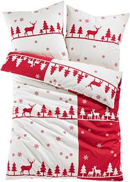 Bettwäsche mit winterlichem Design, bpc living bonprix collection