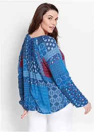 Blouse manches longues effet froissé, bonprix