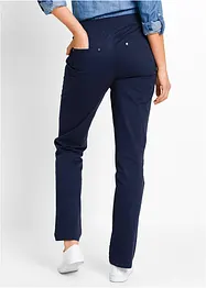 Straight Jeans, Mid Waist, Rippbund, bonprix