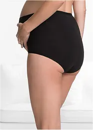 Überbauchslip mit Bio-Baumwolle (2er Pack), bonprix