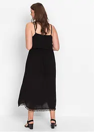 Robe midi à volant, bonprix