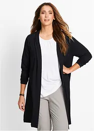 Lange Shirtjacke aus softer Viskose, bonprix