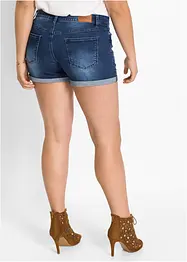 Jeans-Shorts Mid Waist, Stickerei, BODYFLIRT