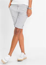 Gestreifte Shorts aus Leinen, bonprix