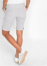 Gestreifte Shorts aus Leinen, bonprix