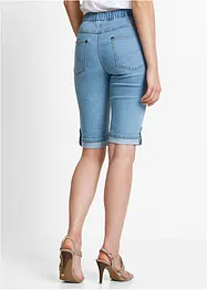 Jeans Bermuda Mid Waist, Bequembund, bonprix