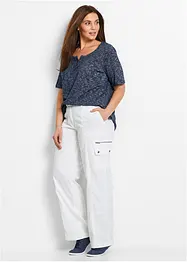 Pantalon cargo Mid Waist, bonprix