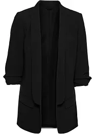 Blazer long avec manches drapées, bonprix