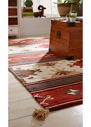 Tapis kilim avec houppes, bpc living bonprix collection