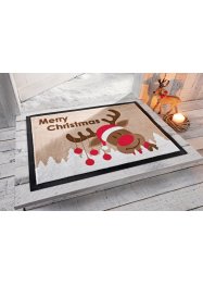 Fußmatte mit Merry Christmas Schriftzug, bpc living bonprix collection