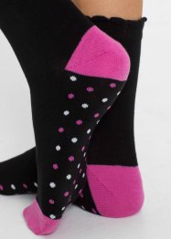 Damen Socken mit Bio-Baumwolle (5er Pack), bonprix
