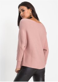 Oversize-Ripp-Pullover, BODYFLIRT
