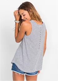 Top avec patte de boutonnage au dos, bonprix