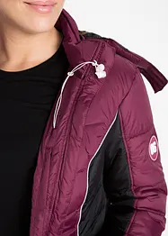 Manteau de ski matelassé fonctionnel, imperméable, bonprix