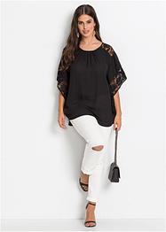 Bluse mit Spitzendetails, BODYFLIRT