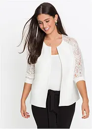 Blazer avec manches en dentelle, bonprix