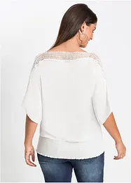 Blouse à dentelle, bonprix