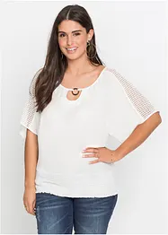 Blouse à dentelle, bonprix