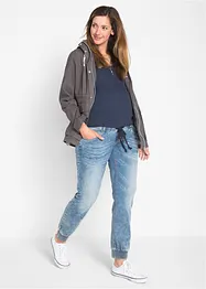 Umstandsjeans im Denimjogger Look, Straight leg, bonprix