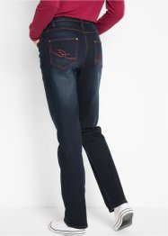Straight Jeans, Mid Waist, Baumwolle, bpc bonprix collection