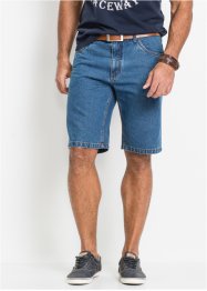 Bermuda en jean avec taille extensible sur les côtés Classic Fit, John Baner JEANSWEAR