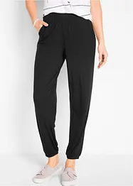 Jersey-Hose mit Eingriffstaschen aus fließendem Viskose-Mix, bonprix