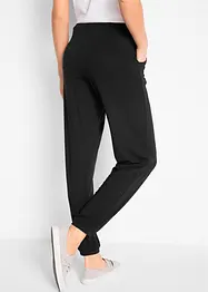 Jersey-Hose mit Eingriffstaschen aus fließendem Viskose-Mix, bonprix
